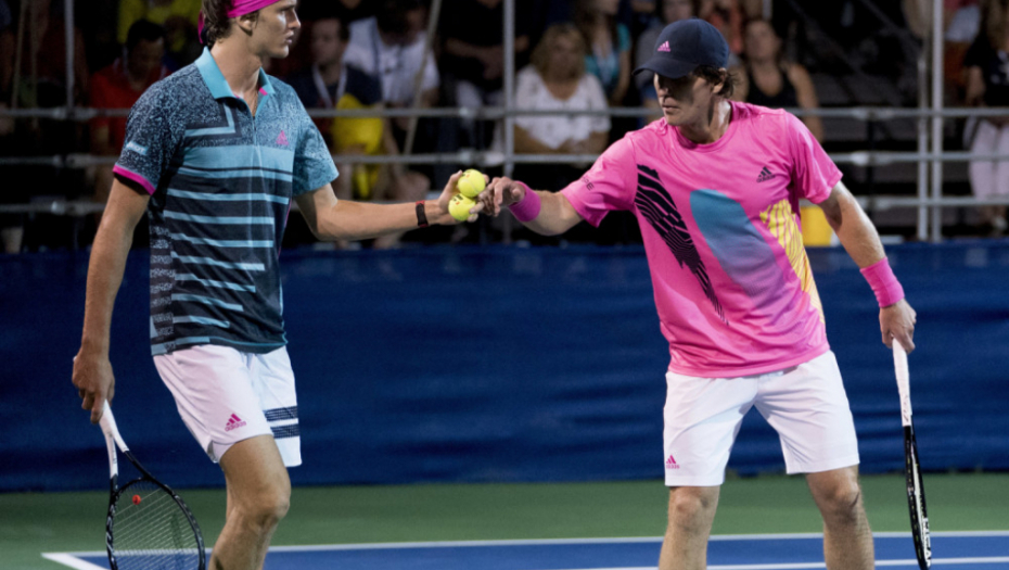 Aleksandar i MIša Zverev