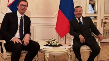 Aleksandar Vučić, Dmitrij Medvedev