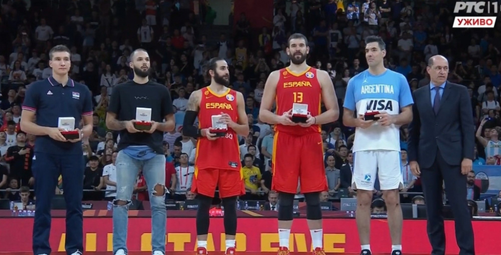 Najbolja petorka Svetskog prvenstva