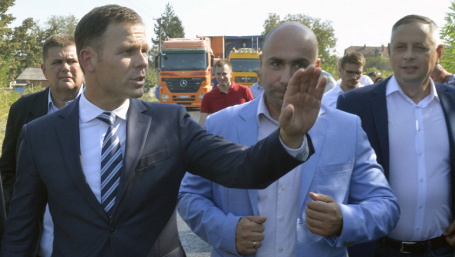 Siniša Mali u obilasku završnih radova na saobraćajnici