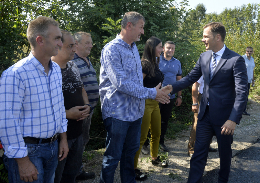 Sini&scaron;a Mali u obilasku zavr&scaron;nih radova na saobraćajnici