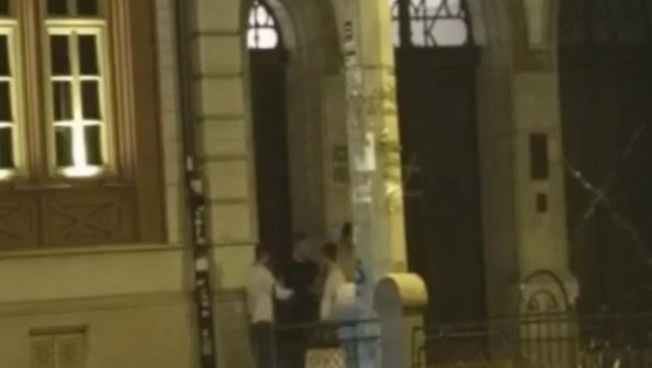 Branko Miljuš, rektorat, protest,