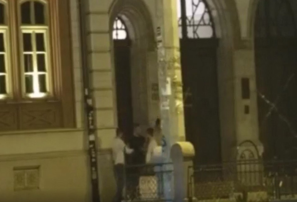 Branko Miljuš, rektorat, protest,