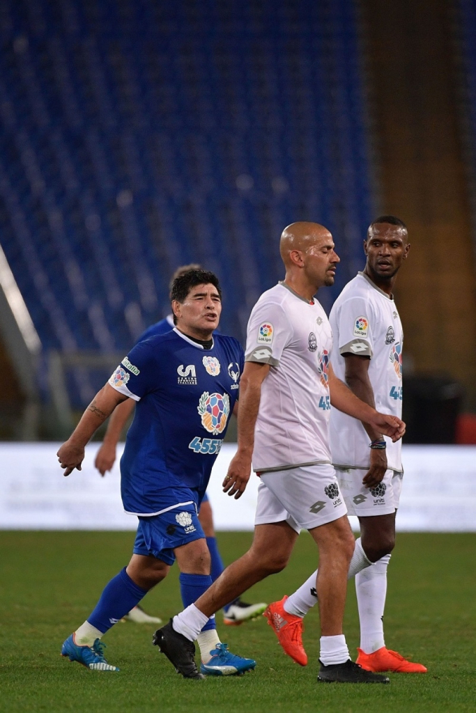 Dijego Maradona i Huan Veron