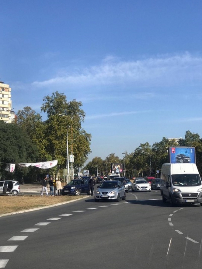 Saobraćajna nesreća na Novom Beogradu