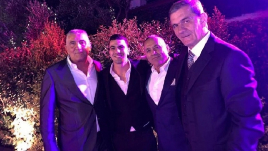 Svadba, Milena Popović, Blažo Đukanović, Milo Đukanović