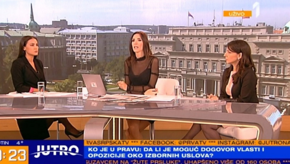 Gostovanje na TV Prva