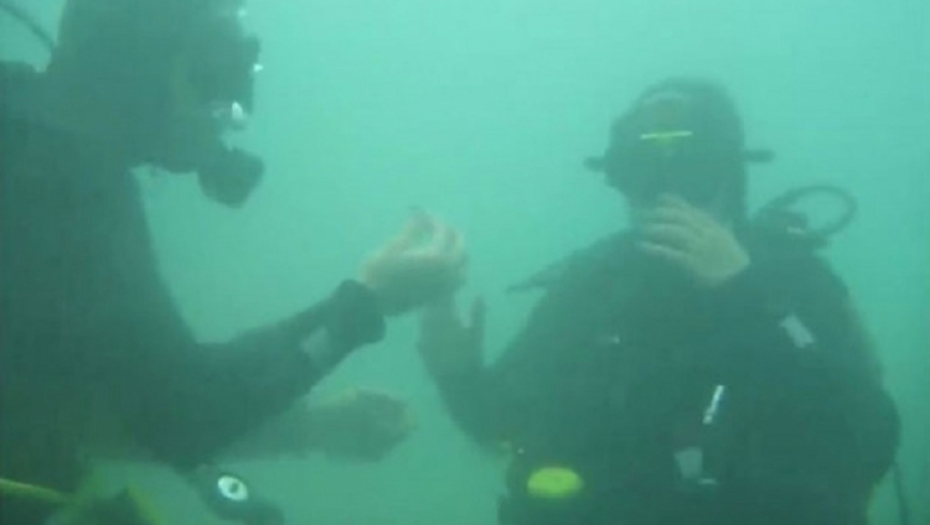 Prosidba na dnu Ohrida