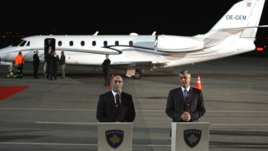 Ramuš Haradinaj, Hašim Tači