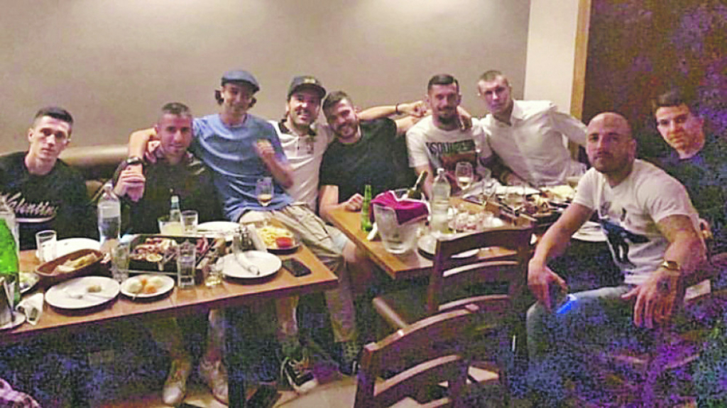 Slavlje fudbalera Partizana