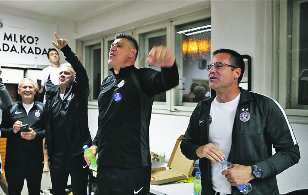 Slavlje u svlačionici