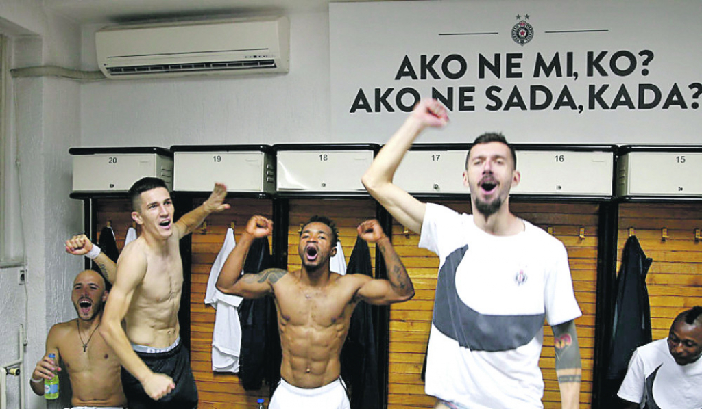 Slavlje u svlačionici