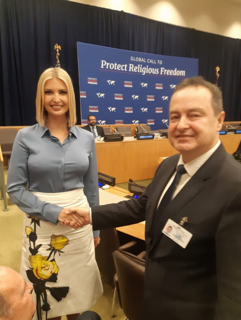 Ivanka Tramp i Ivica Dačić