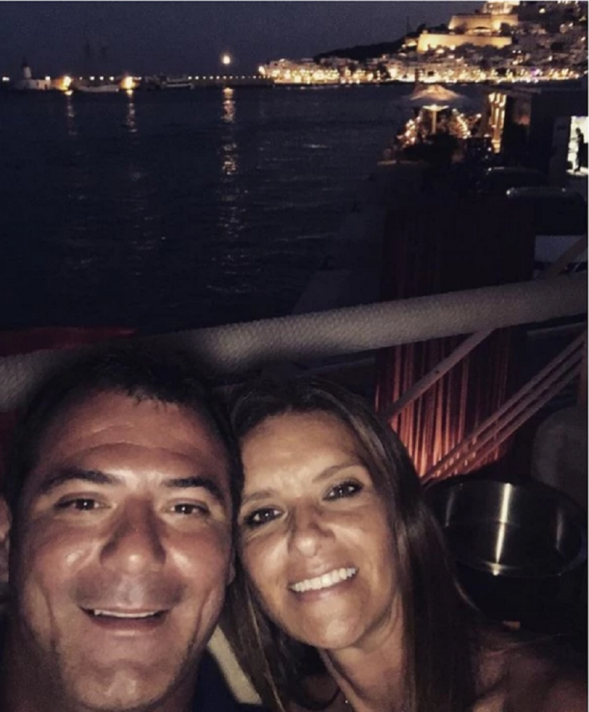 Dejan Stanković sa svojom suprugom