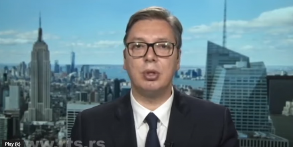 Aleksandar Vučić, Njujork