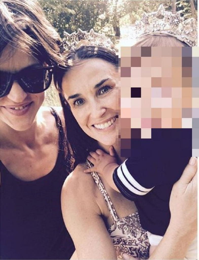 Demi Mur sa devojkom Mašom