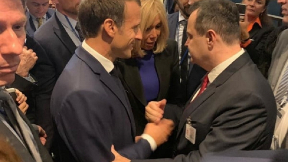 Ivica Dačić, Emanuel Makron