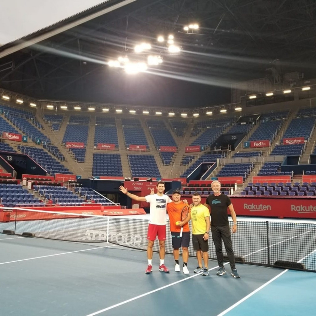 Novak Đoković u Japanu