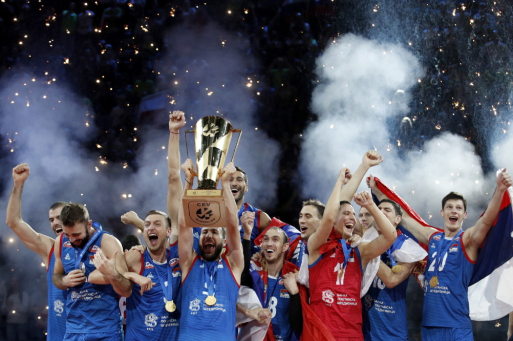 Srbija prvak evrope odbojkaši