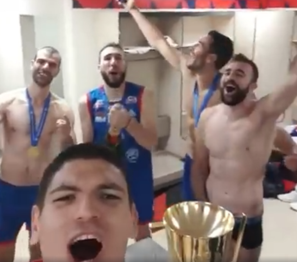 Slavlje odbojkaša Srbije