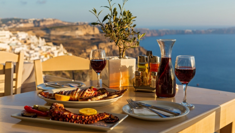 Riblji restoran, restoran