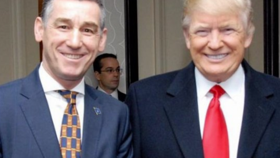 Kadri Veselji i Donald Tramp