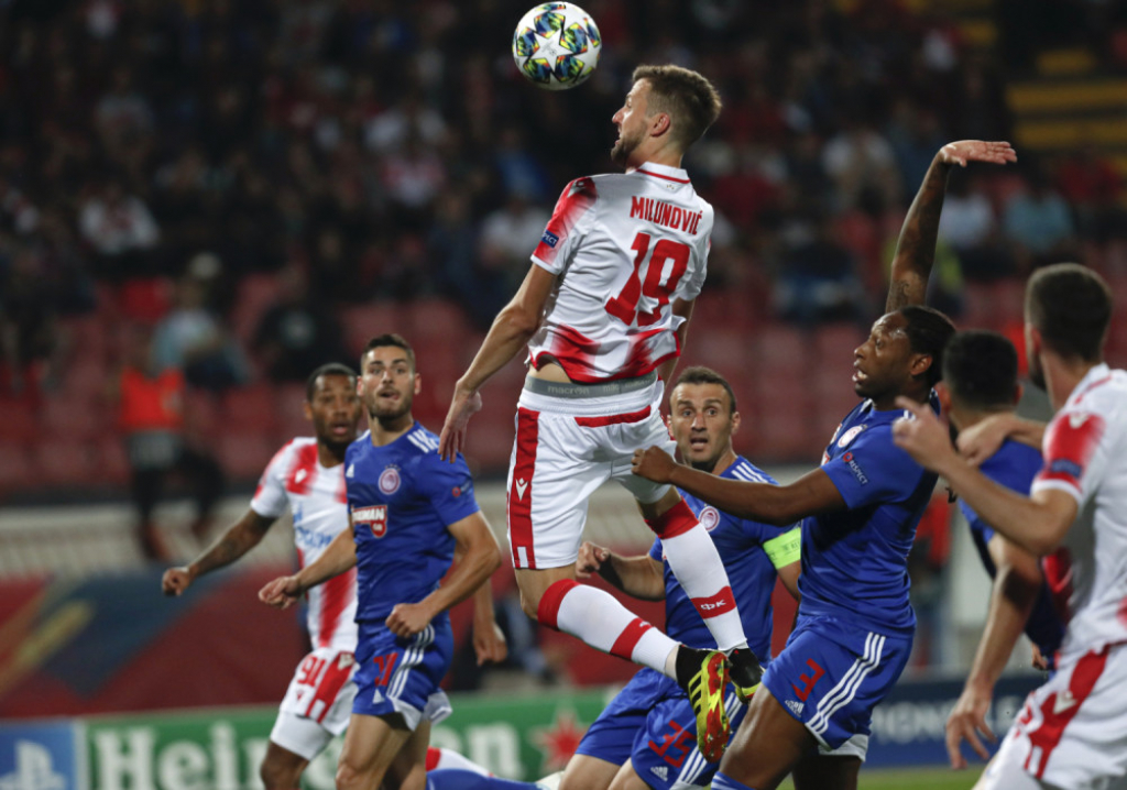 Crvena zvezda Olimpijakos Milunović