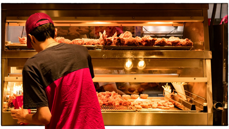 brza hrana, loša ishrana, belo meso