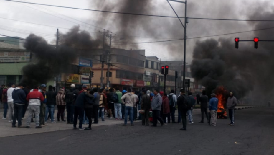Kito, Ekvador, demonstracije