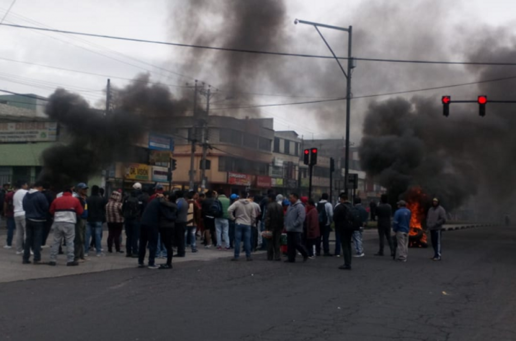 Kito, Ekvador, demonstracije