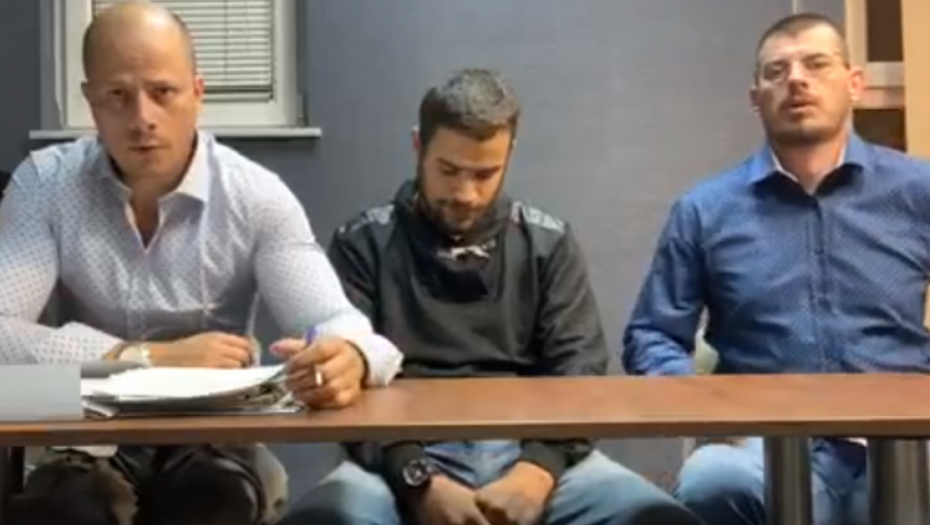 Obraćanje mladića Luke Krčevinca