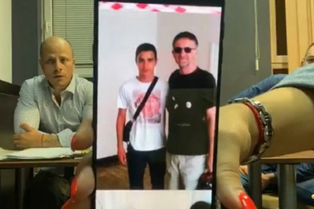 Obraćanje mladića Luke Krčevinca