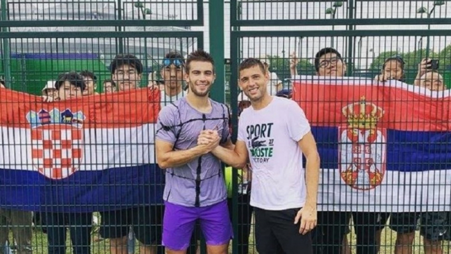 Borna Ćorić i Filip Krajinović