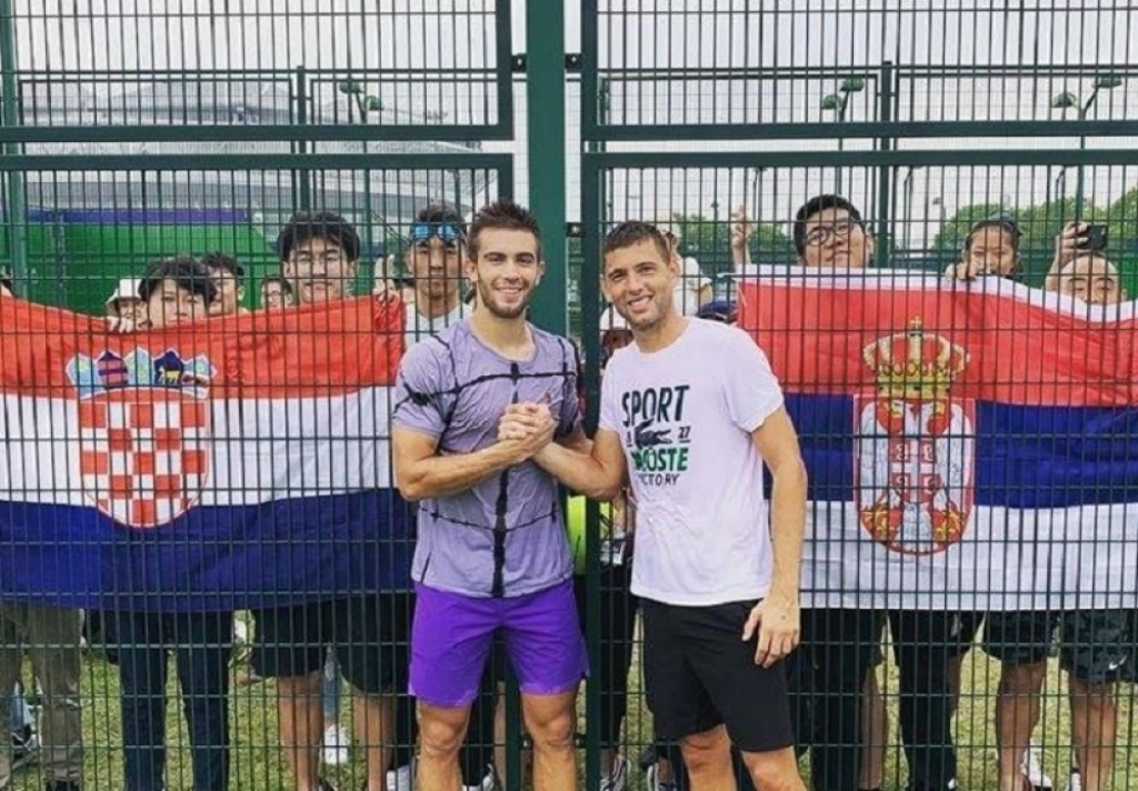 Borna Ćorić i Filip Krajinović