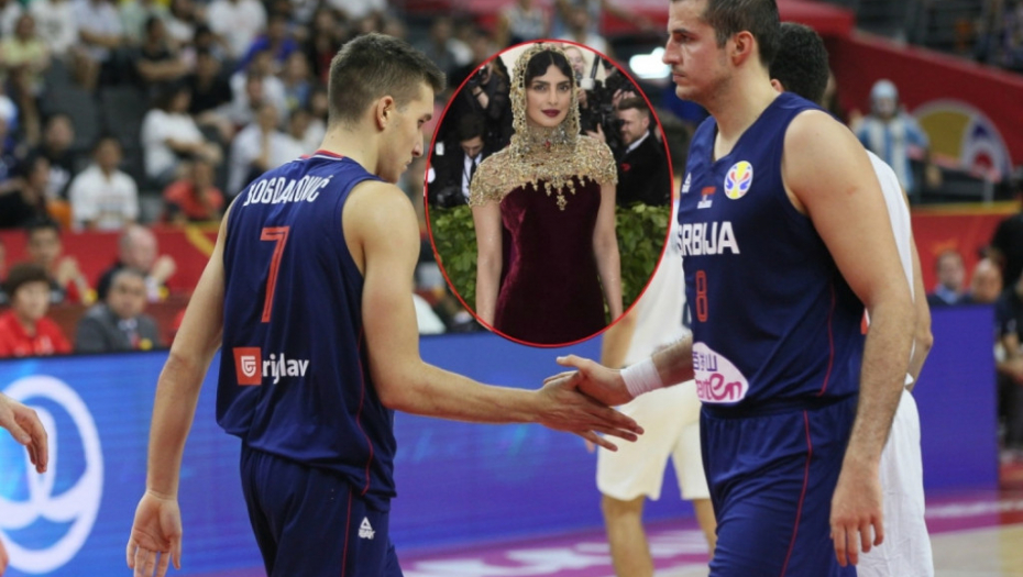 Bogdan Bogdanović, Nemanja Bjelica i Prijanka Čopra