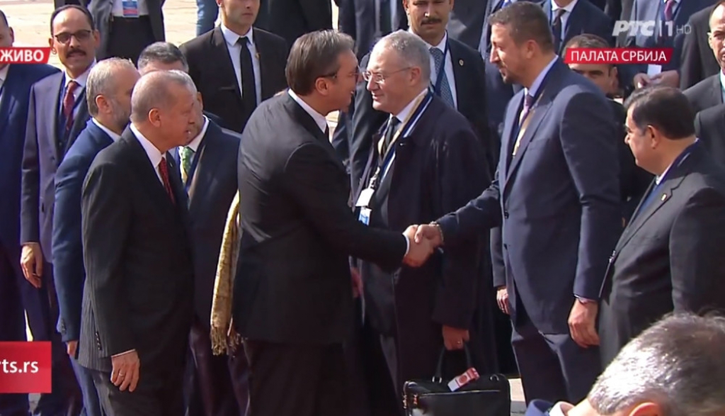 Aleksandar Vučić, Hidajet Turkoglu