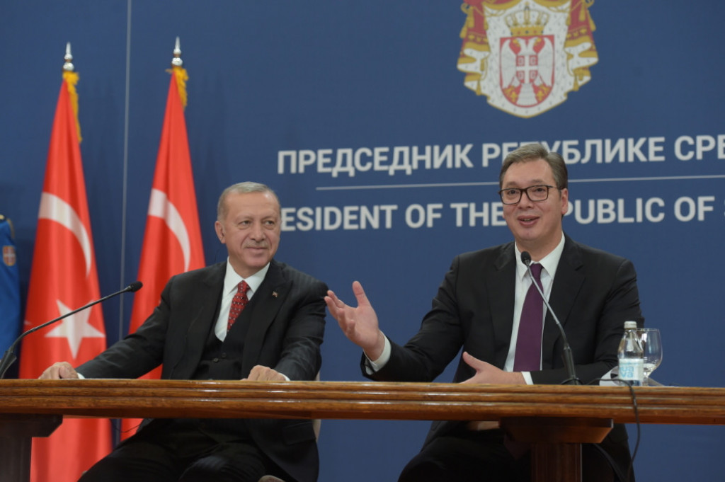 Aleksandar Vučić i Redžep Tajip Erdogan