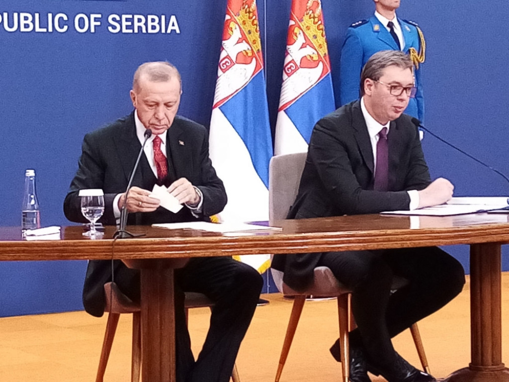 Aleksandar Vučić i Redžep Erdogan 