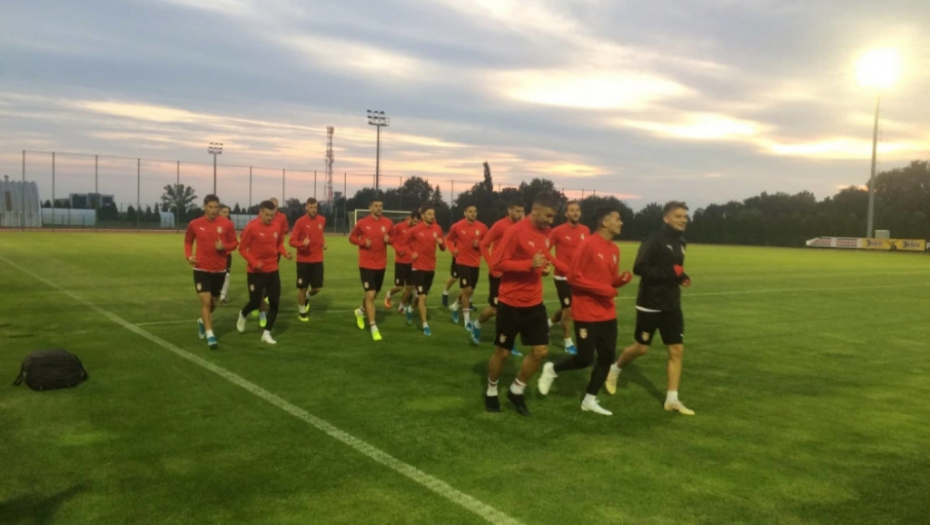 Trening reprezentacije Srbije