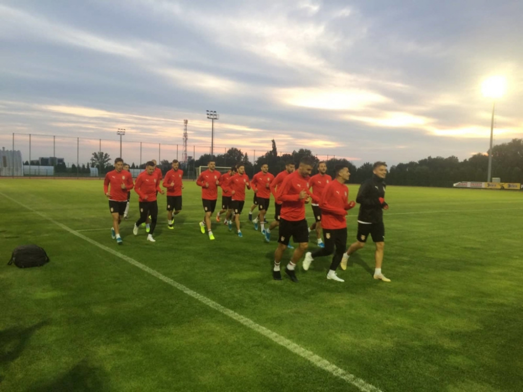 Trening reprezentacije Srbije
