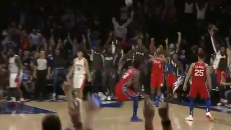 slavlje posle trojke Bena Simonsa