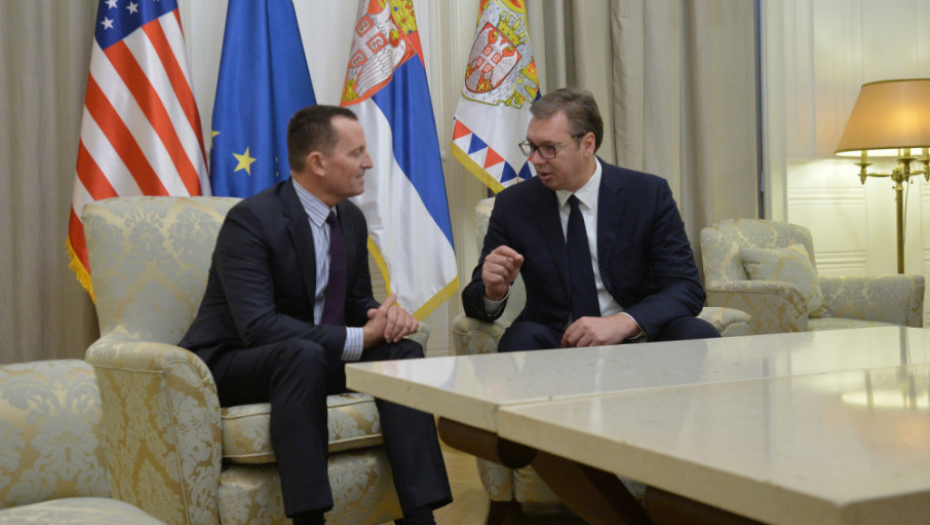 Aleksandar Vučić, Ričard Grenel