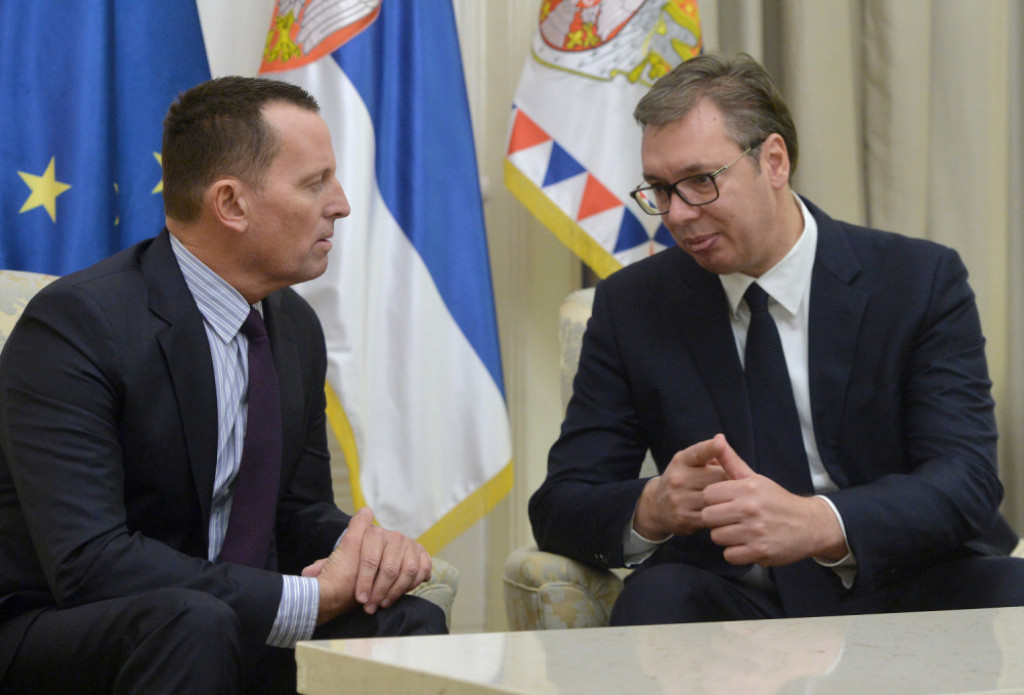 Aleksandar Vučić, Ričard Grenel