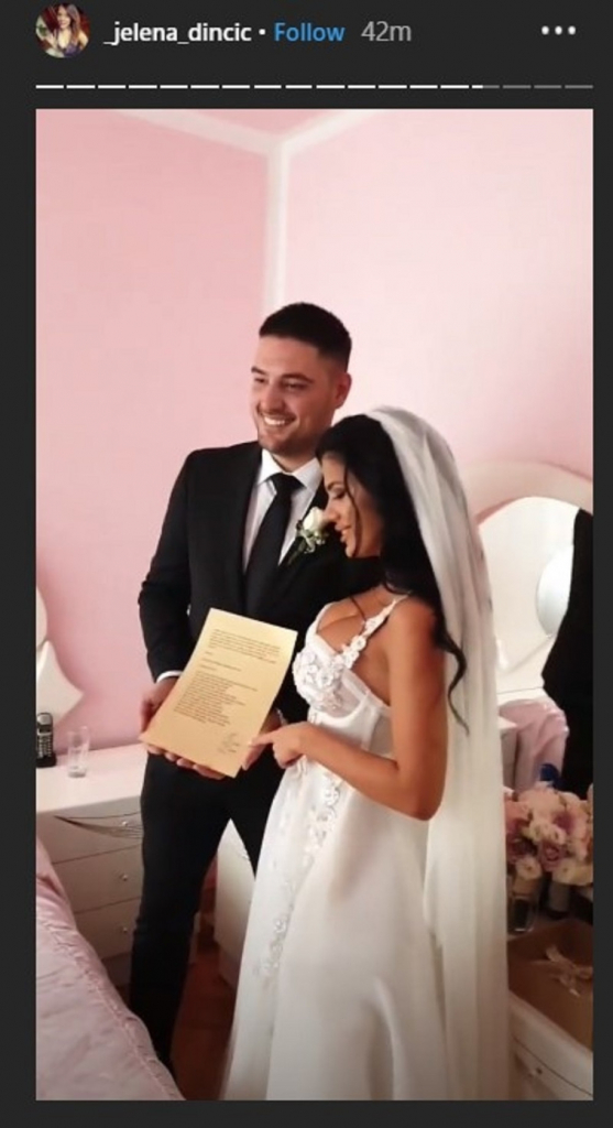 Ljuba Perućica sa budućom suprugom