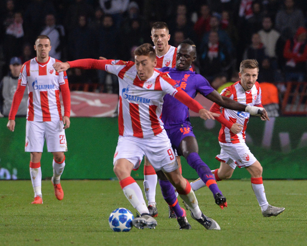 Pavkov na meču protiv Liverpula