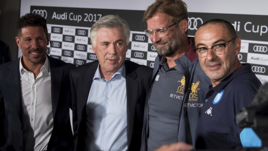 Dijego Simeone, Karlo Anćeloti, Jirgen Klop, Maurisio Sari