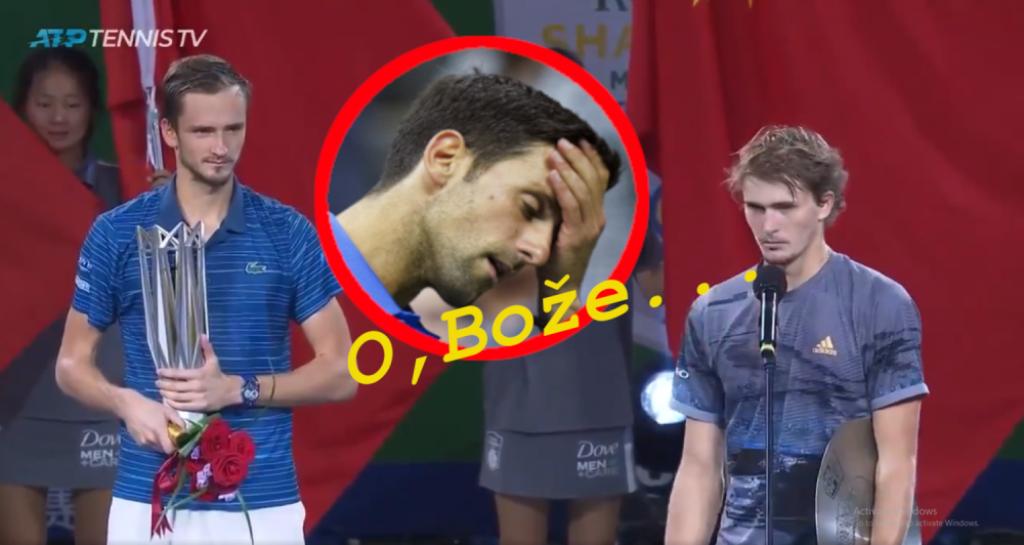 Medvedev, Đoković, Zverev