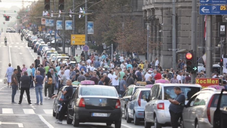 Protest taksista