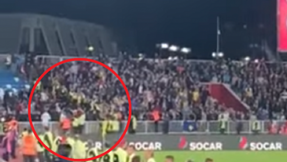 neredi na meču Kosova i Crne Gore