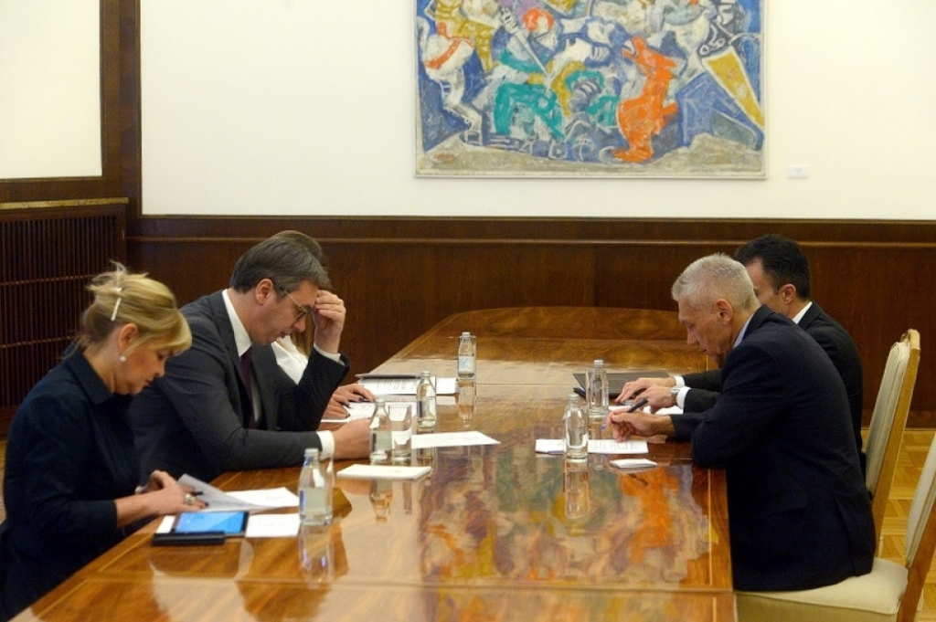 Aleksandar Vučić i Bocan Harčenko